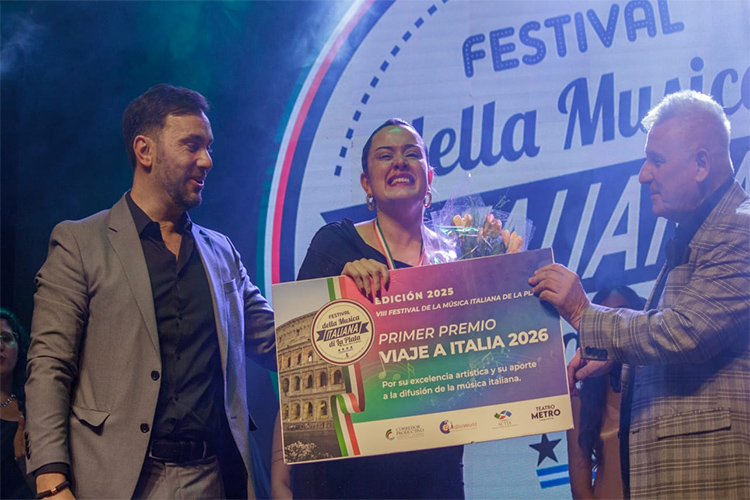 El Festival de la Música Italiana de La Plata eligió la voz que representará al país en Roma