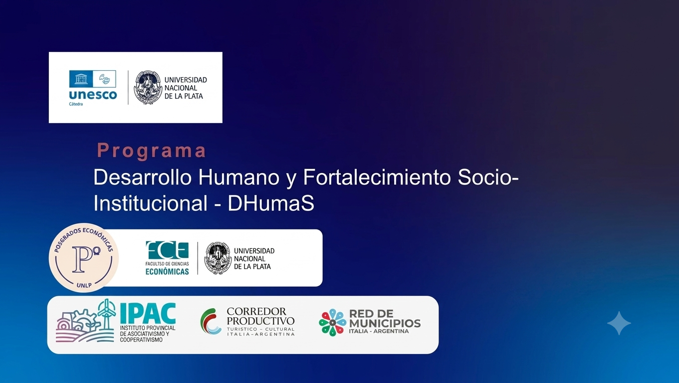 El Corredor Italia-Argentina, la Cátedra UNESCO y la UNLP impulsan un nuevo Posgrado en Desarrollo Humano
