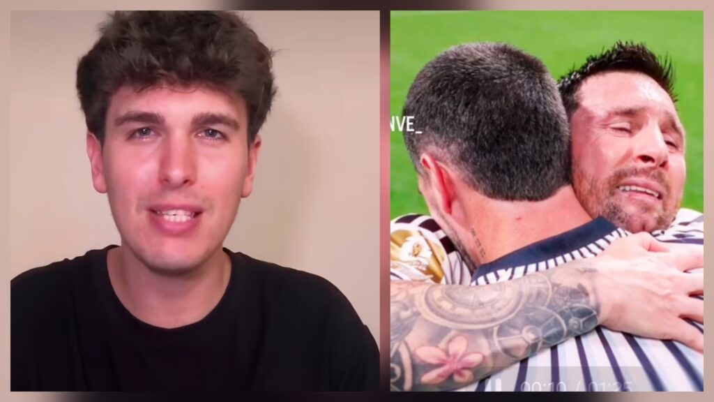 «Benve» y el sentimiento albiceleste: El joven influencer italiano que conmovió con su mensaje a Messi