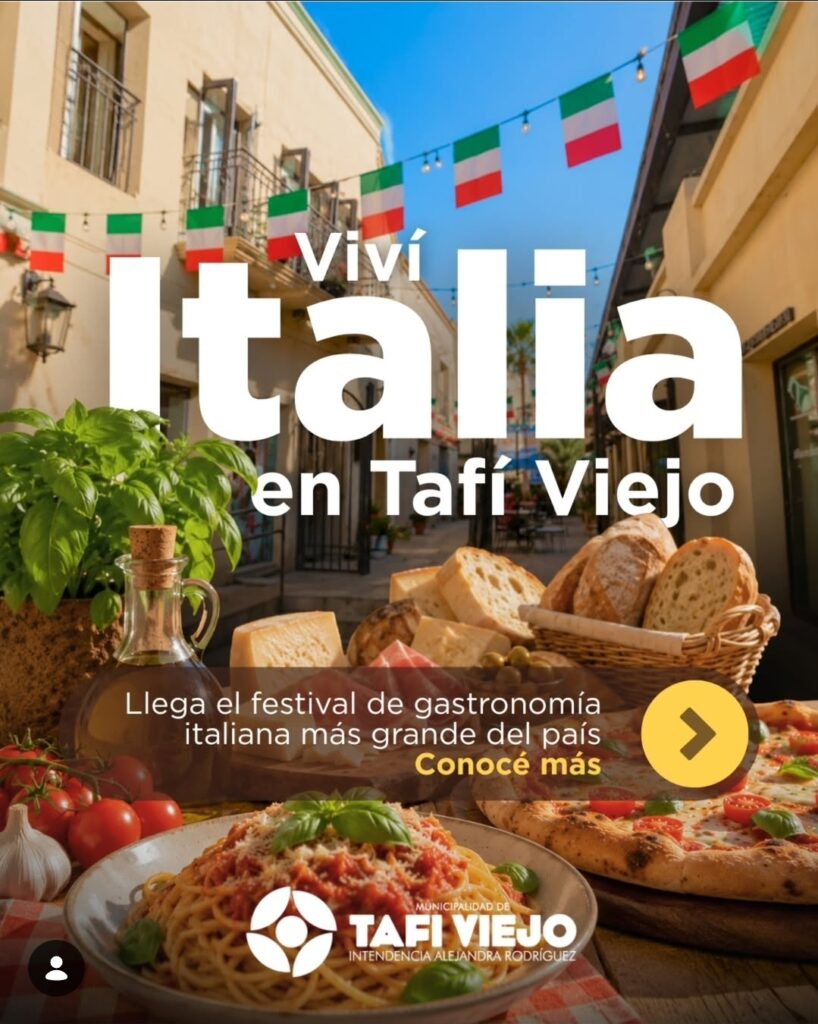 Tafí Viejo se viste de Italia: El éxito del Corredor Productivo llega a Tucumán