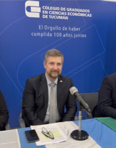 Luiggi Marcoccia asesor económico del Corredor 